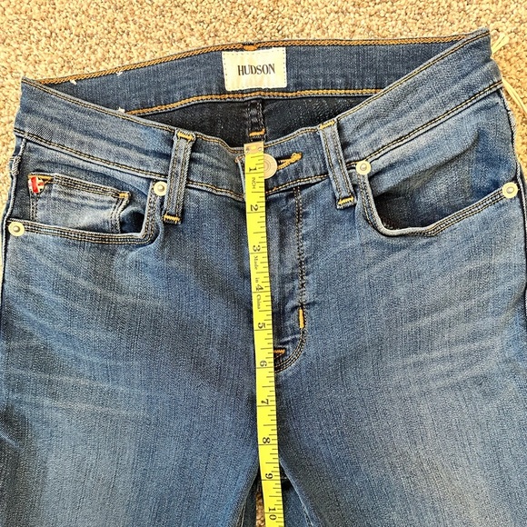 HUDSON Jeans Nico Midrise Super Skinny in Lagoon Women Size 26 $195 MSRP NWT - Picture 12 of 13